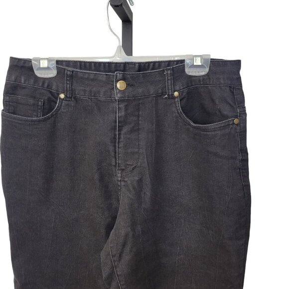 Women With Control Black Fade Wash Jeans - Picture 2 of 5